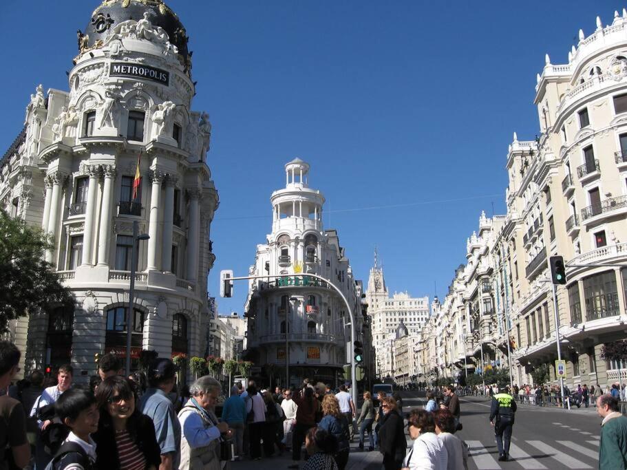 Flat For Groups 8 People In Gran Via-Cgrac4 Daire Madrid Dış mekan fotoğraf